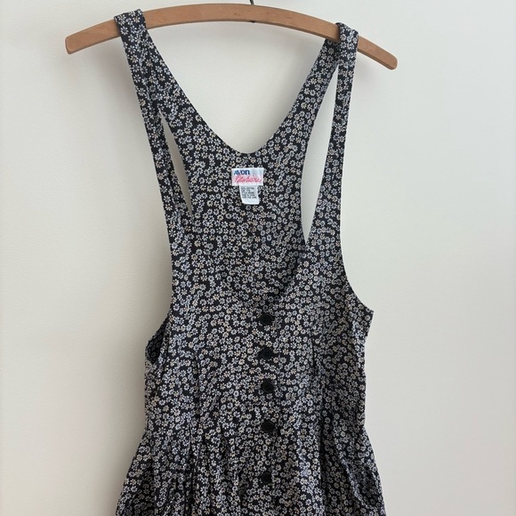 Vintage Avon Fashions Floral Jumper Dress - Picture 2 of 8